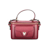 Purple Leather Women Handbag
